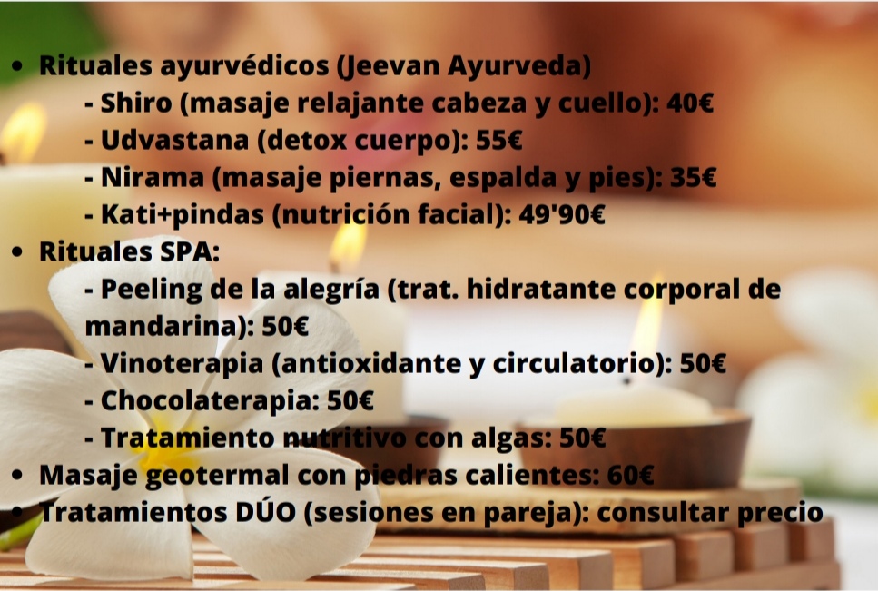 ESTETICA LA TOSCANA — Carta