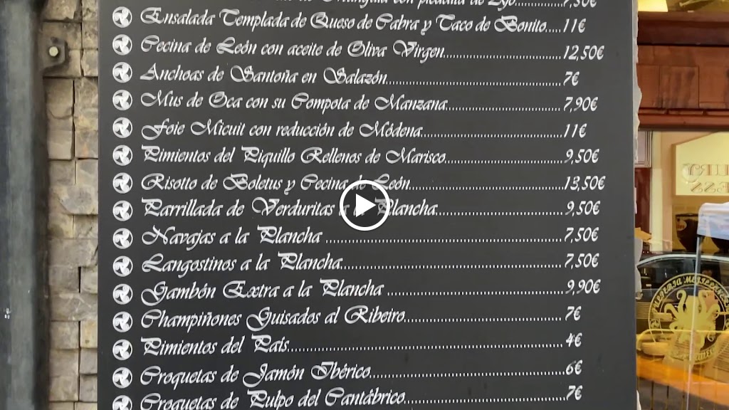Arte Gallego jatetxea — Videos