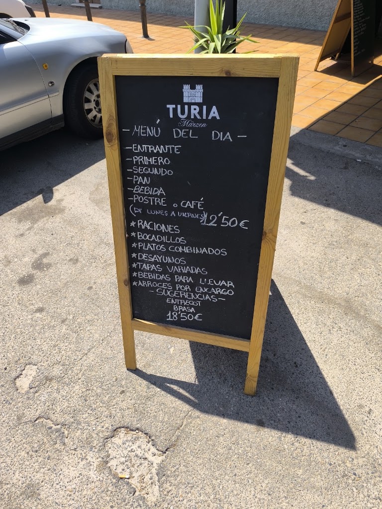 Cafe Bar Restaurante Franelia — Carta