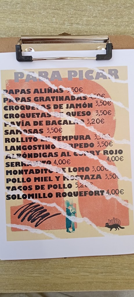 ROSSO — Carta