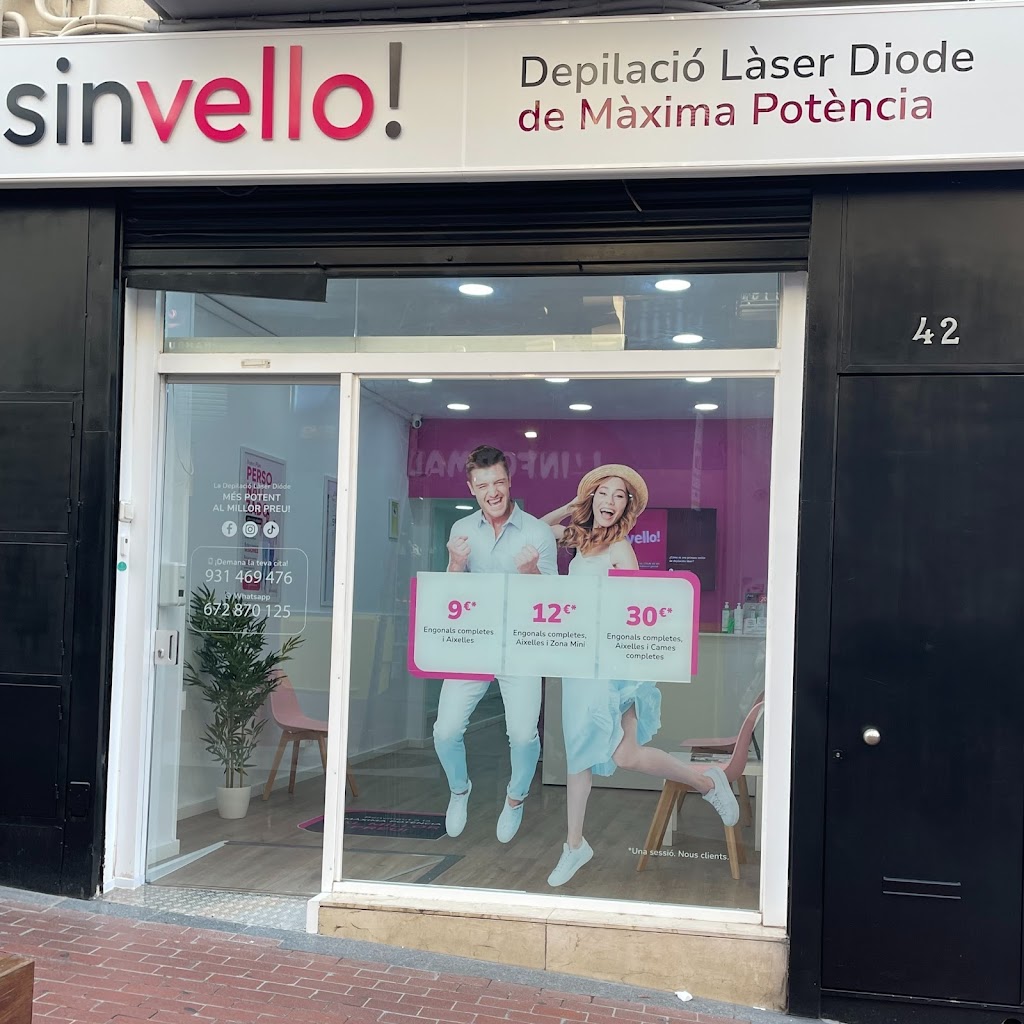 SinVello! Terrassa | Depilacion Laser Diodo