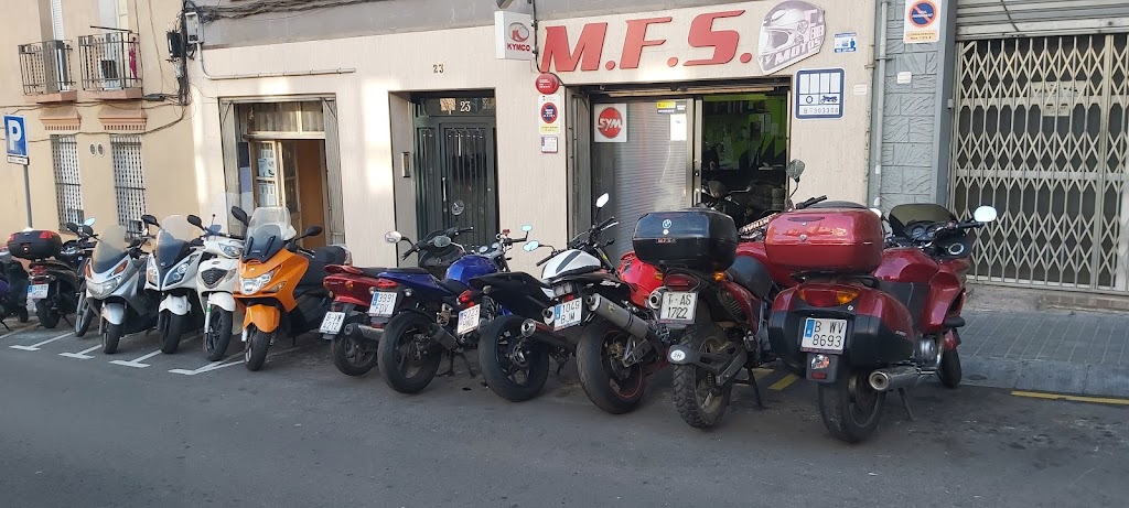 TALLER DE MOTOS M.F.S