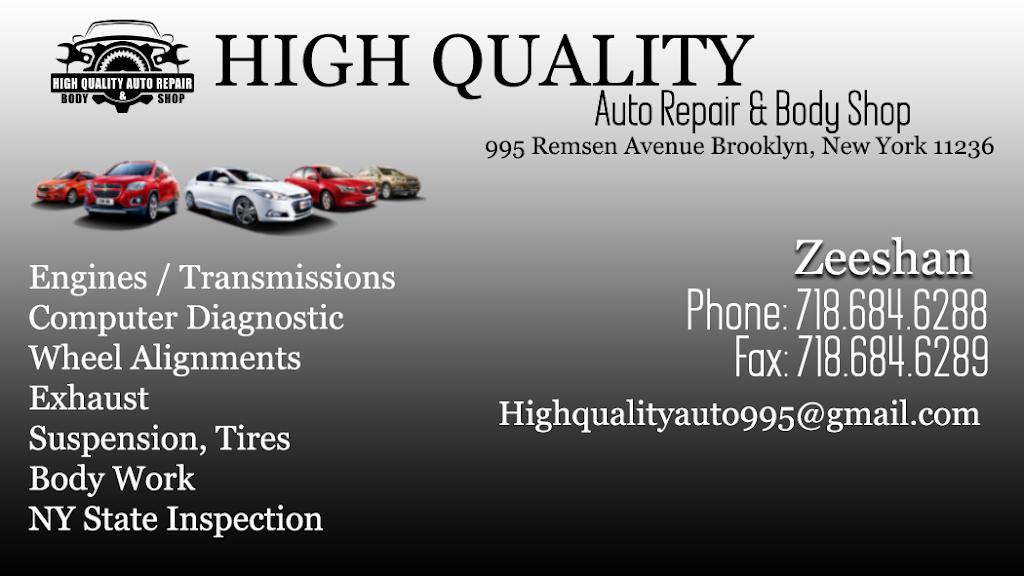 High Quality Auto Repair & Body Shop in Brooklyn