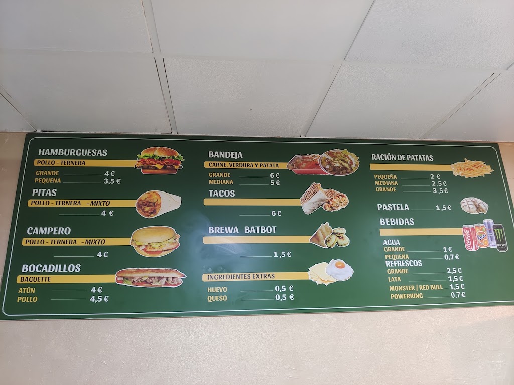 La Isla Comida Rapida — Carta