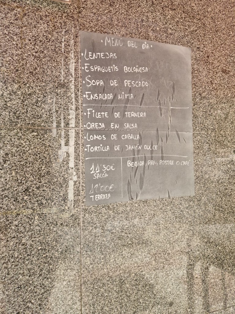 Bar Restaurante Rosella — Carta