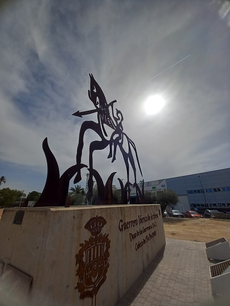 Escultura Guerrero Iberico de Archena