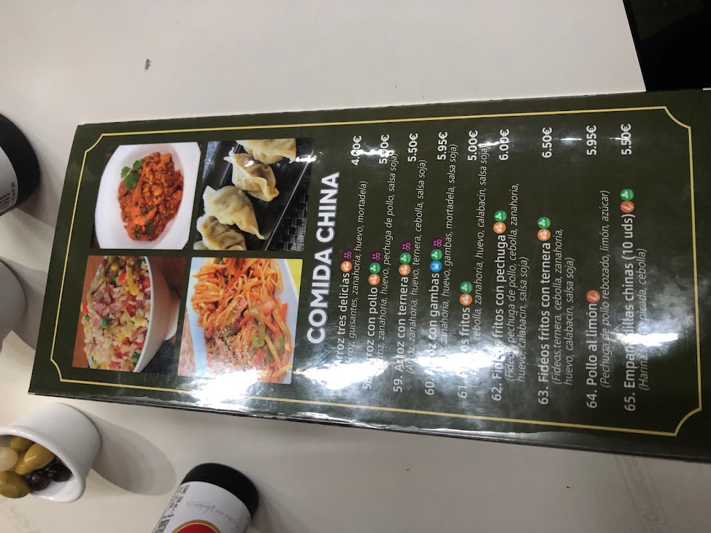 bar restaurante Li — Carta