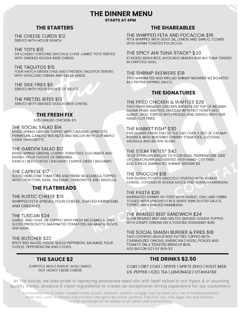  the Social Kitchen & Cocktails