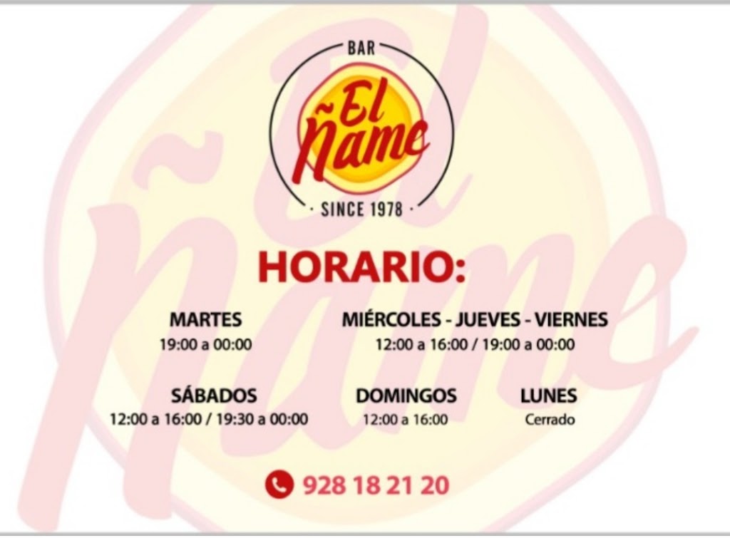 El Name — Del propietario