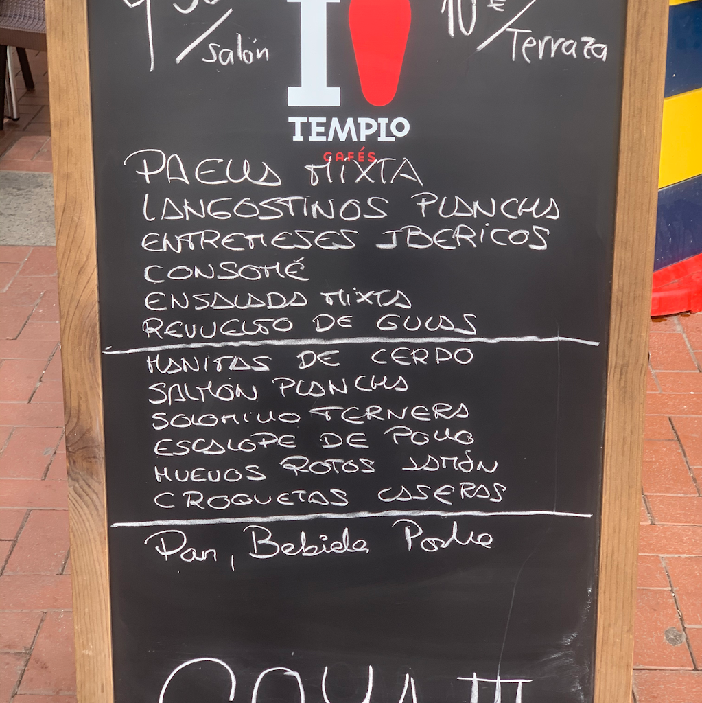 Cerveceria Goya III — Carta