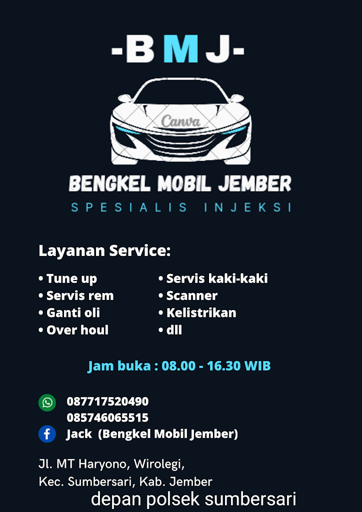 Bengkel mobil jember(BMJ)