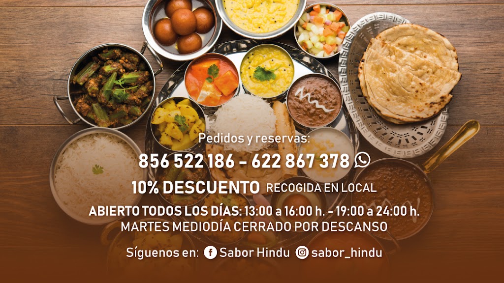Restaurante Indio Sabor Hindu — Comida y bebida
