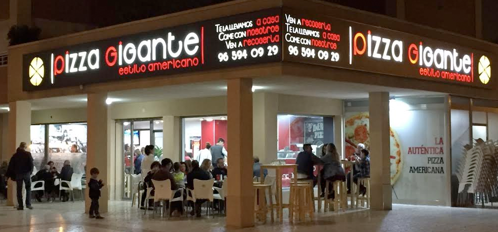 Restaurante - Pizza Gigante