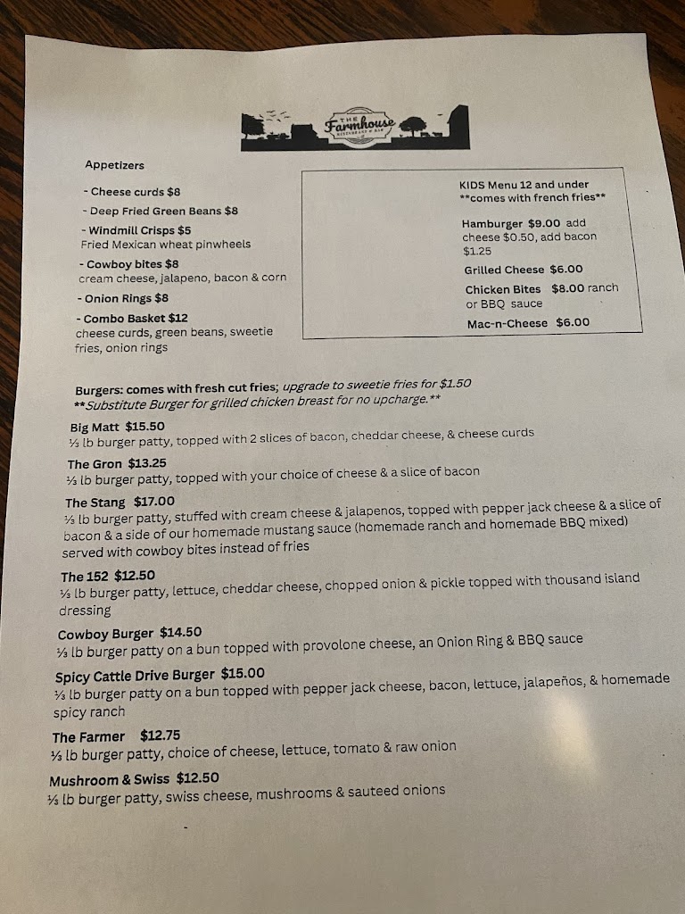  The Farmhouse Restaurant and Bar