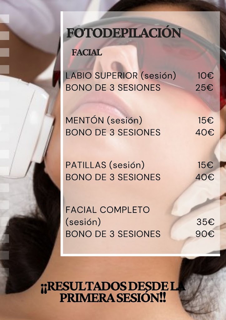 CENTRO DE ESTETICA Y PELUQUERIA SELENE — Carta