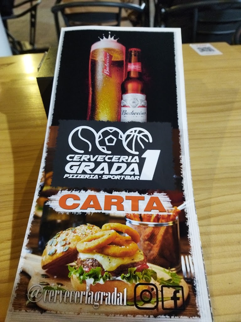 Cerveceria grada 1 — Carta