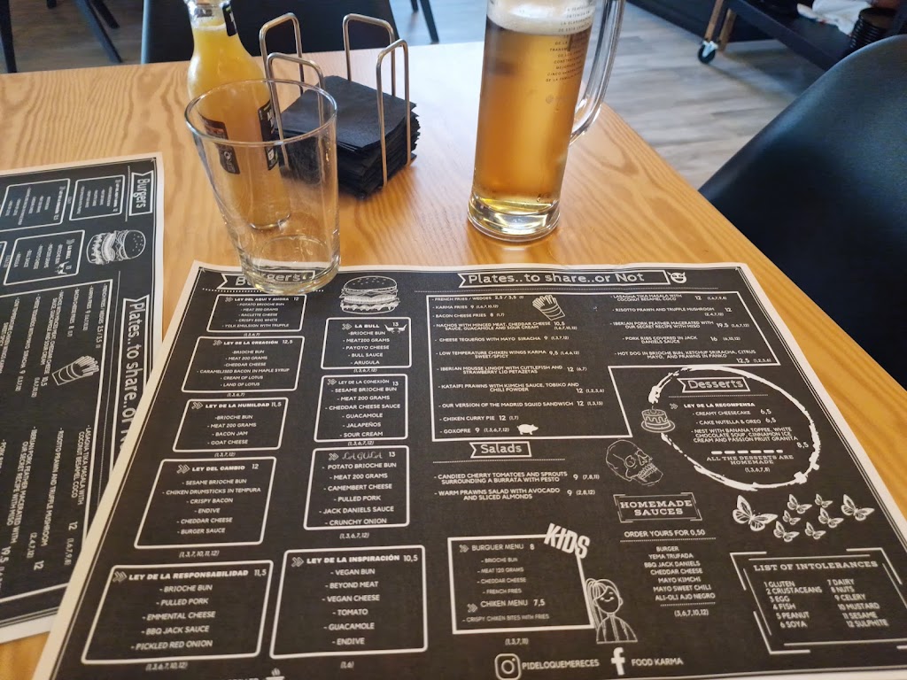 Food Karma Gastro — Carta