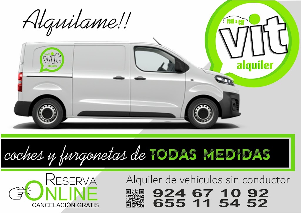 Vit Alquiler s.l. Alquiler coches y furgonetas Almendralejo