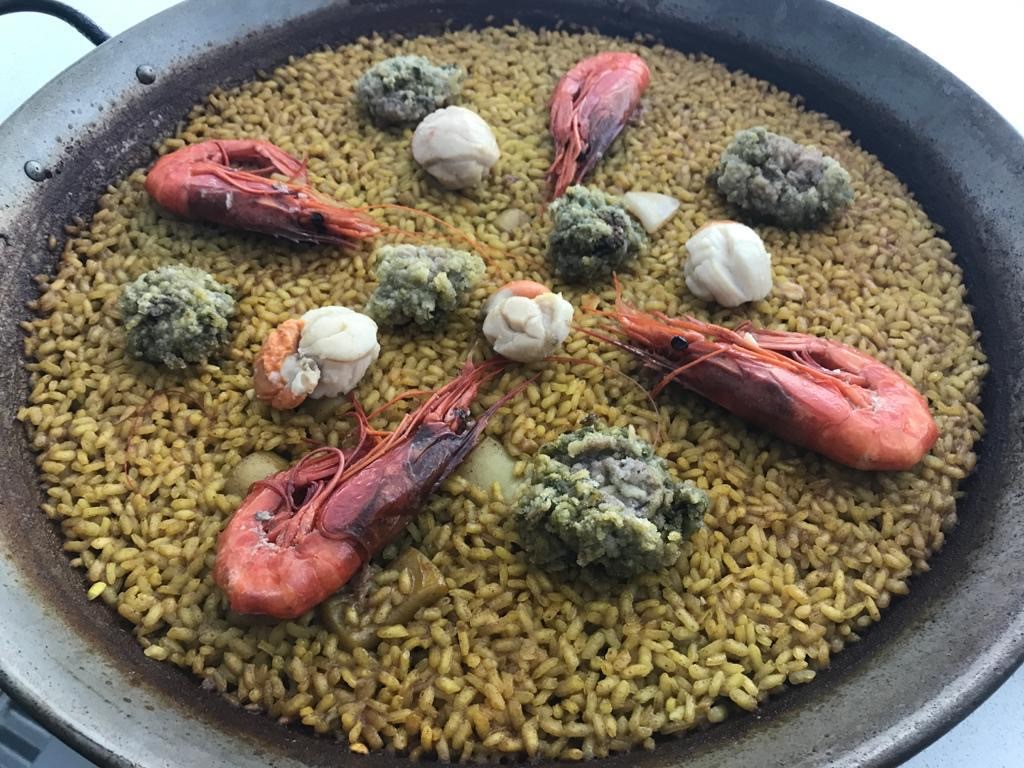Restaurante La Marina Castellon — Paella