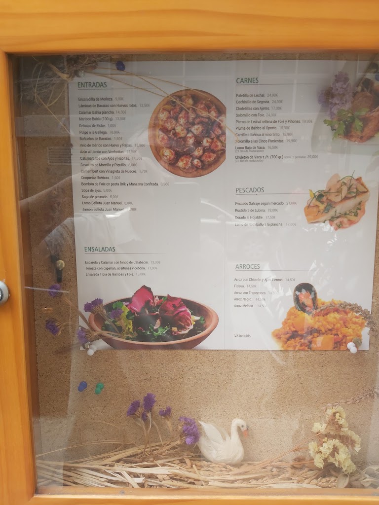 restaurante en elche Asador Ilicitano — Carta
