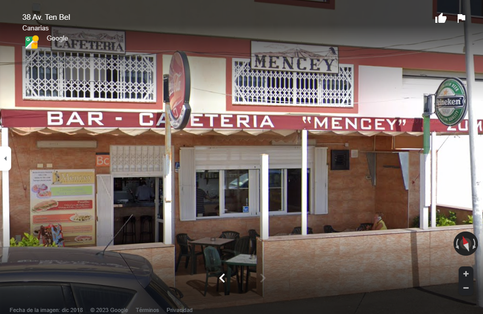 Cafeteria Mencey — Del propietario