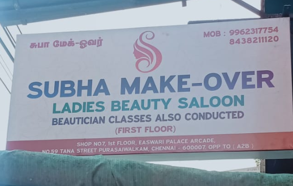 Subha Makeover Certified Bridal Wedding And Advance Makeup Specialist In Chennai