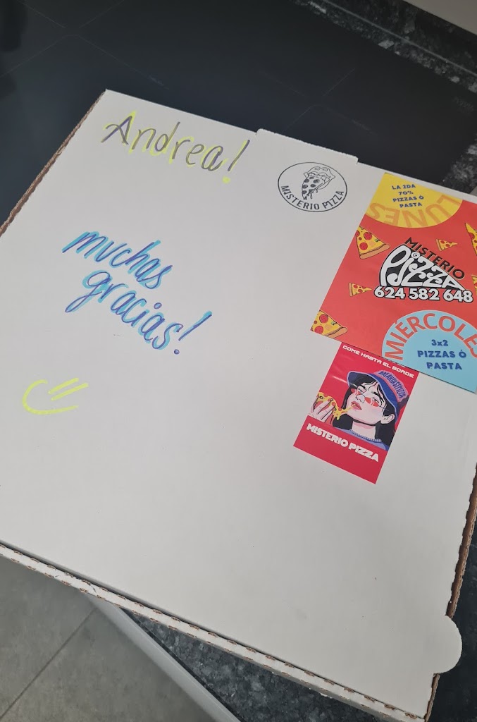 Misterio Pizza — Carta