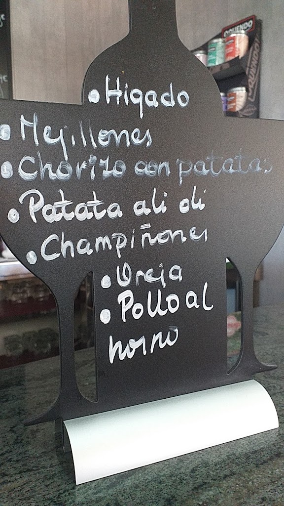 Cafe Bar Alto Sil — Carta
