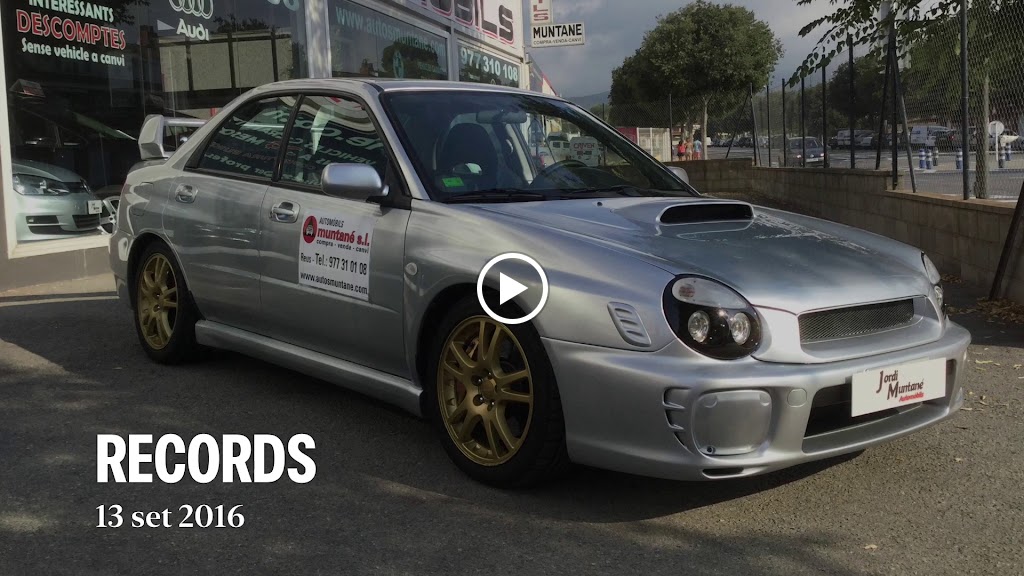 JORDI MUNTANE AUTOMOBILS — Videos