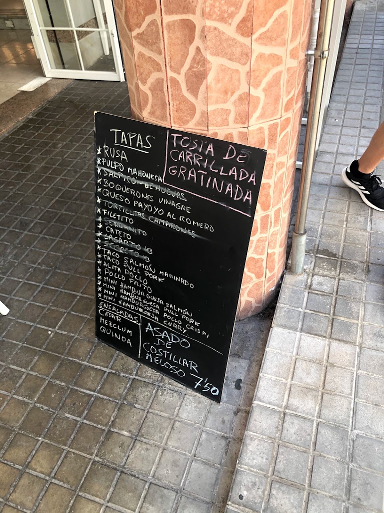 Cafeteria Miramon — Carta