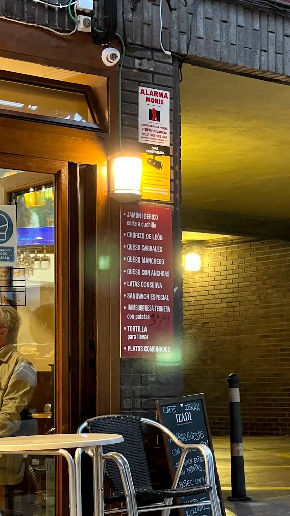Cafe Bar Ibran — Carta