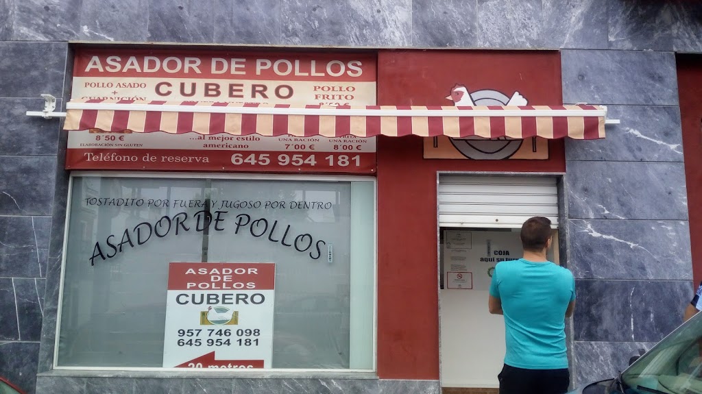 Asador de pollos Cubero