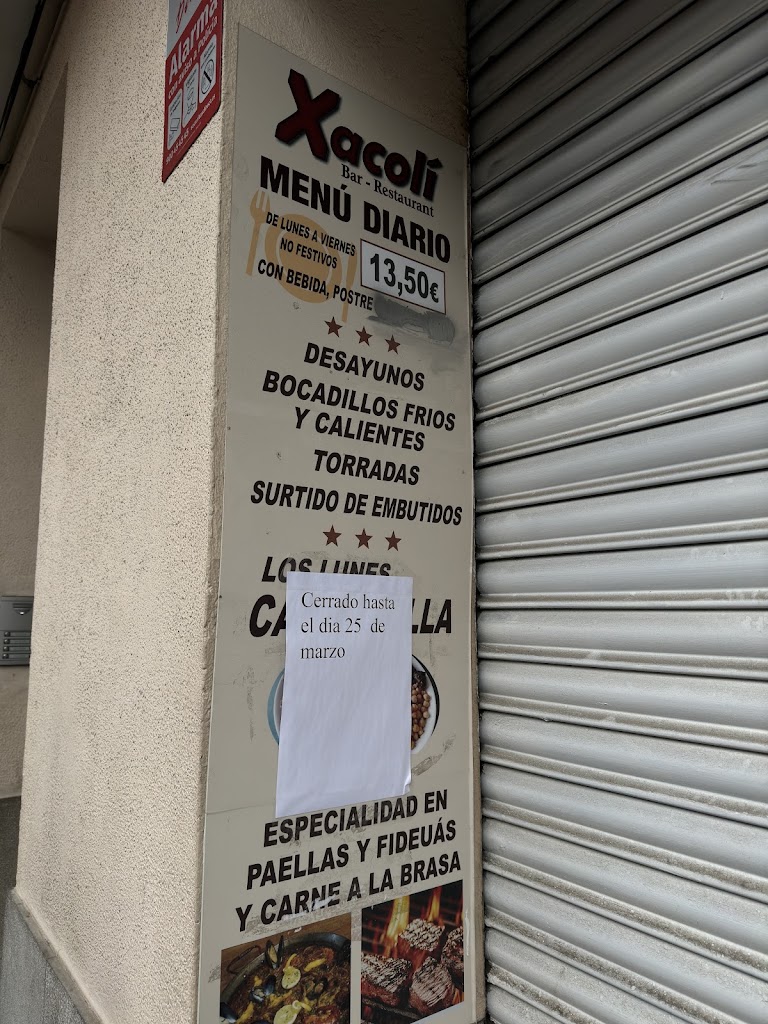 Cerveseria - Restaurante - Xacoli — Mas recientes