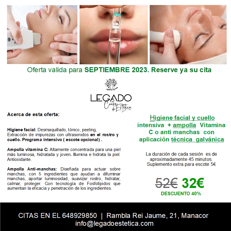 Legado Estetica — Carta