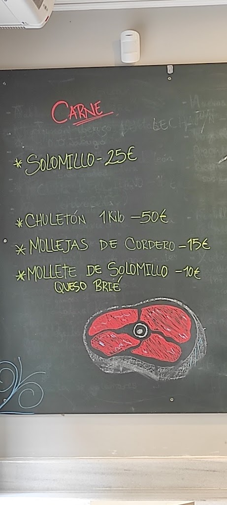 Restaurante Cazorla — Carta