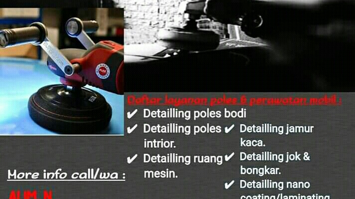 AL AUTO DETAILING POLES MOBIL PANGGILAN