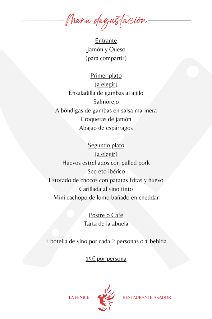La Fenice — Carta
