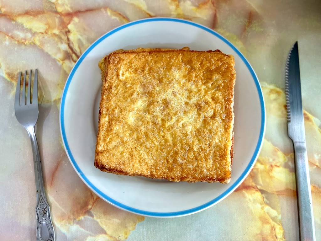木瓜牛奶早餐 的照片