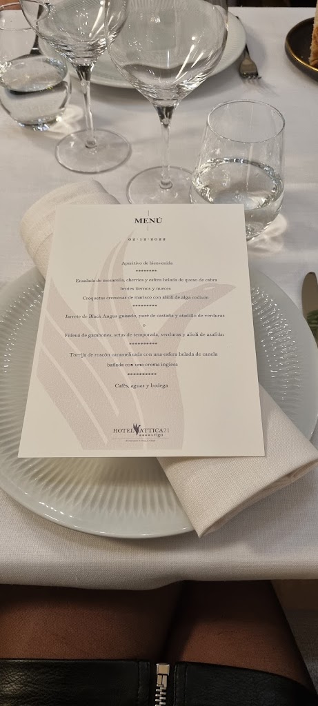 Restaurante Beira — Carta