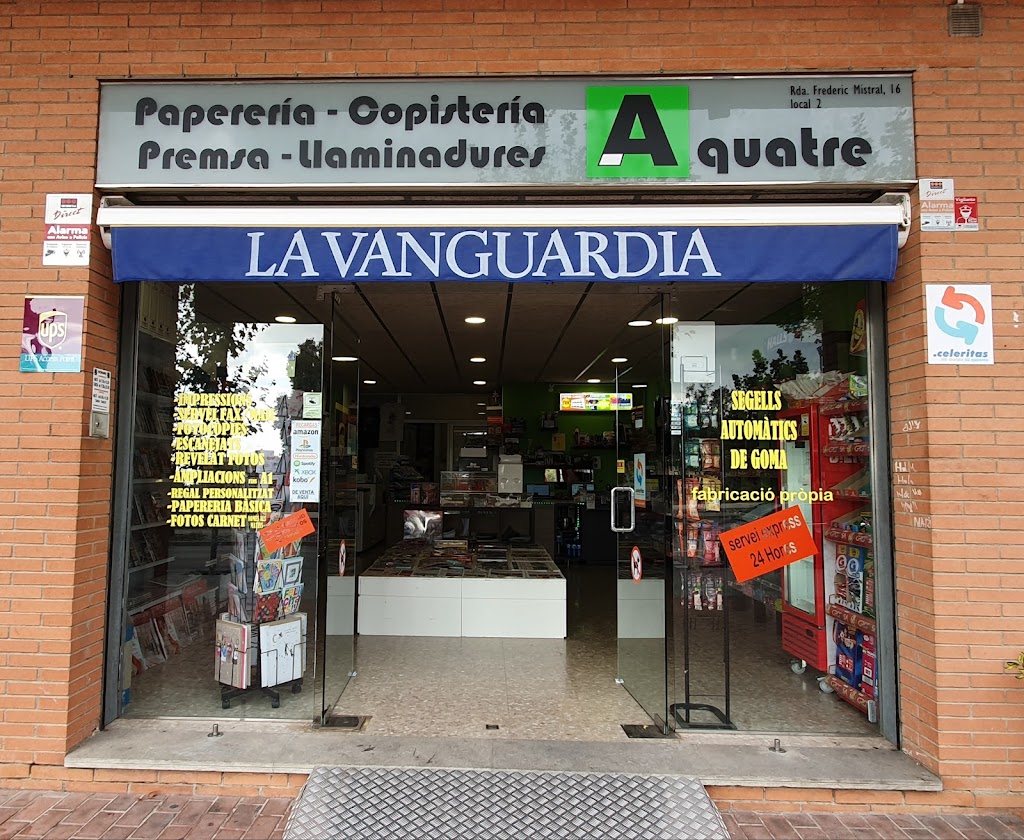 PAPERERIA-COPISTERIA A-QUATRE