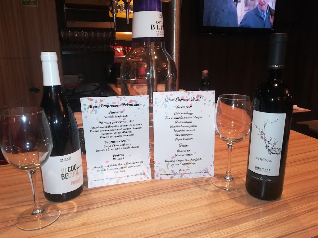 Bar Restaurant L'Art — Carta