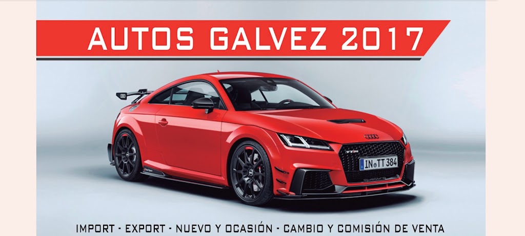 AUTOS GALVEZ 2017 — Del propietario