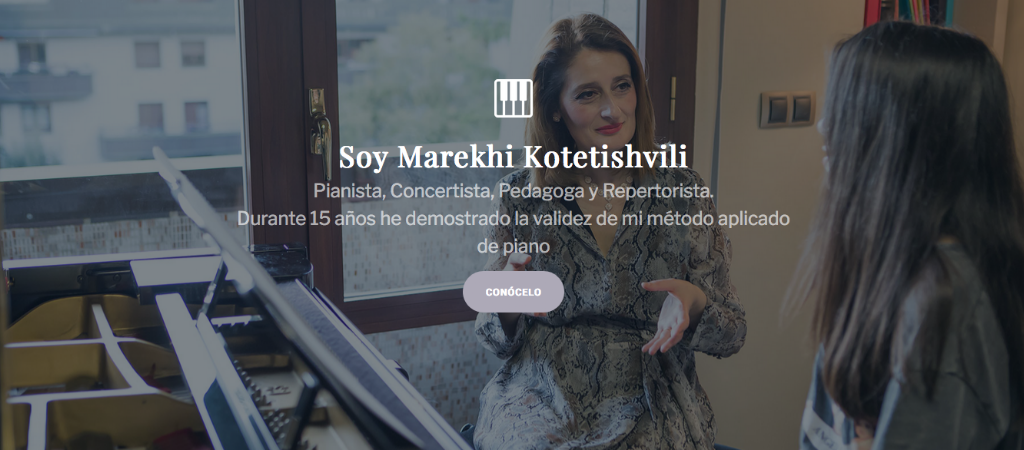 Clases de piano Marekhi Piano