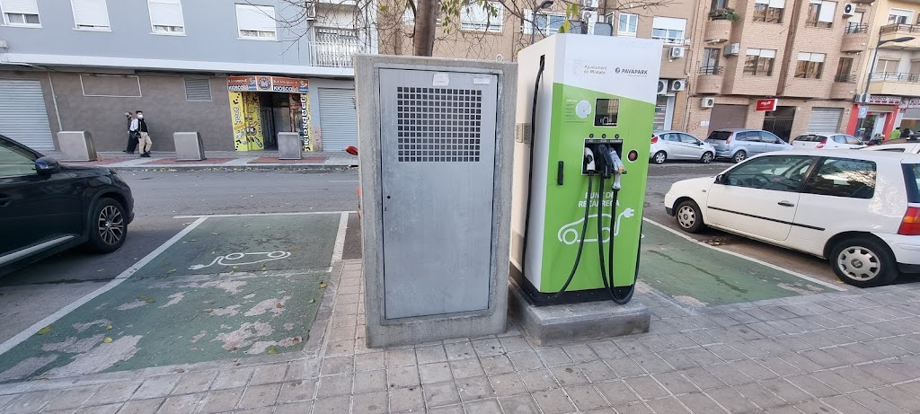 Estacion de carga de vehiculos electricos