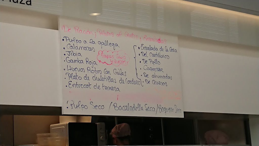 La Plaza CAFE-BAR. — Carta