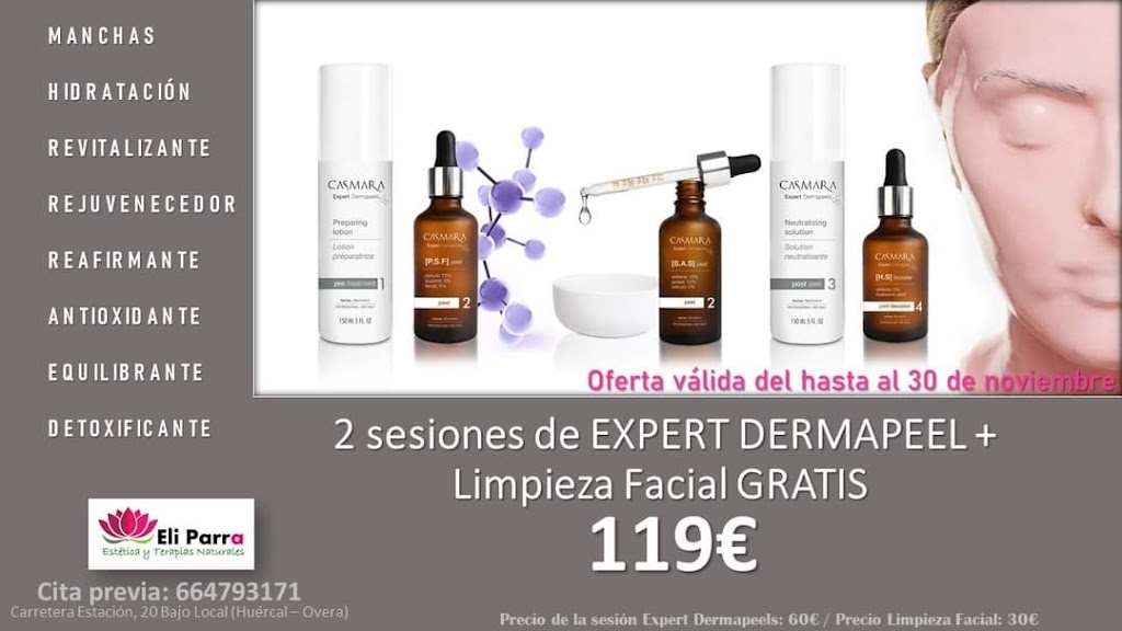 Eli Parra Estetica y Terapias Naturales — Carta