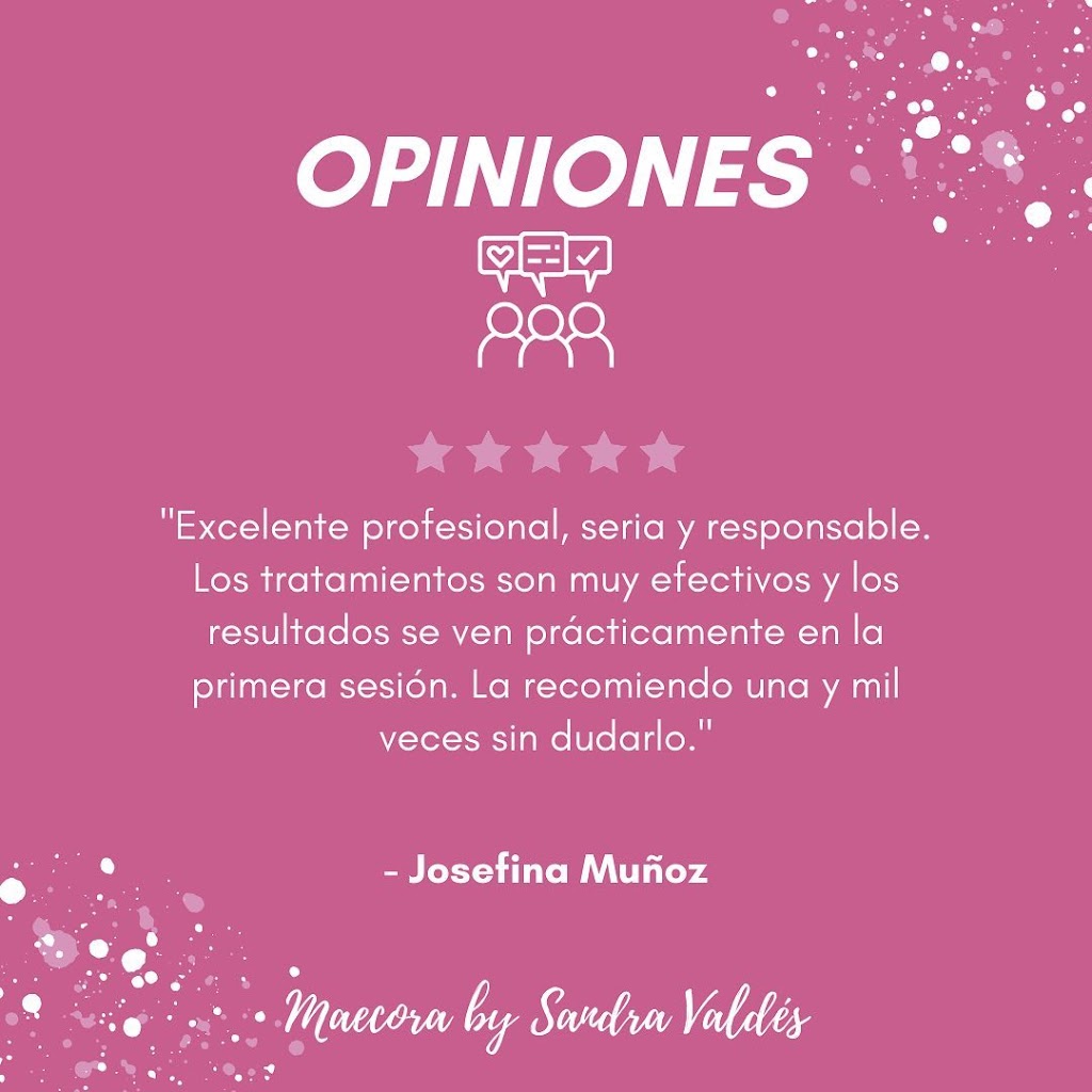 Centro de Estetica Maecora by Sandra Valdes — Carta