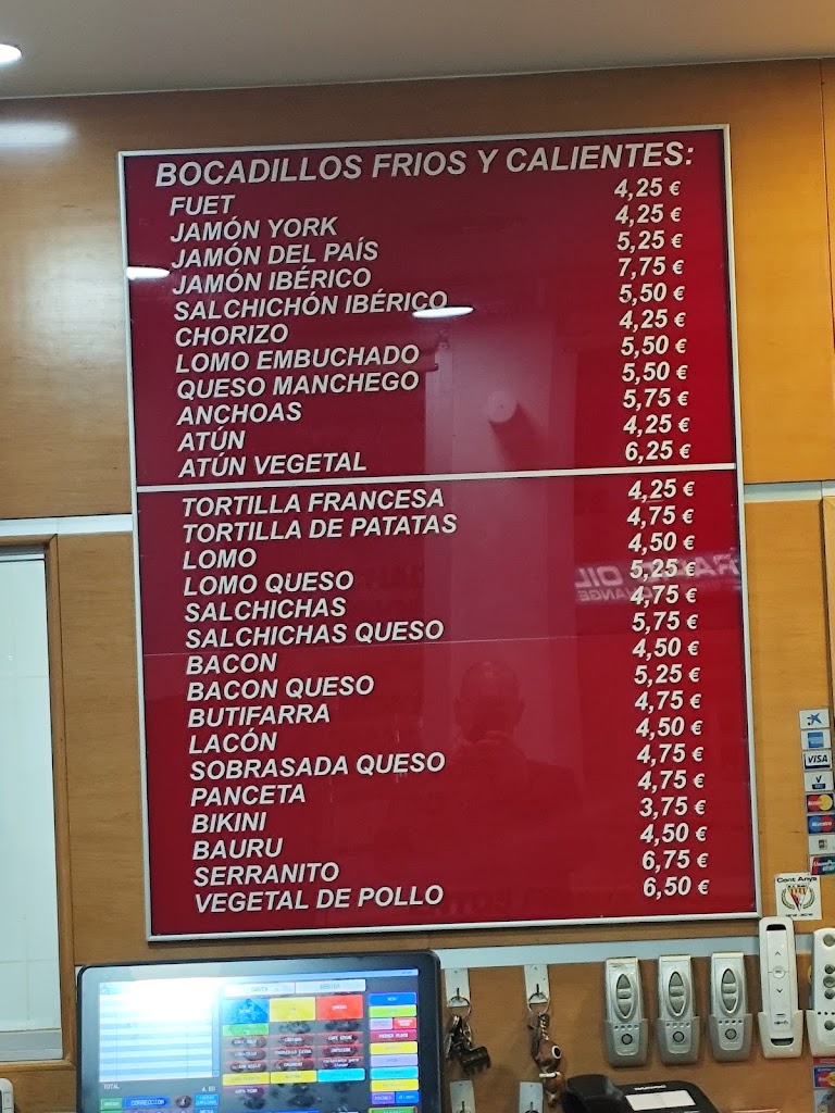 Restaurant Huelva — Carta