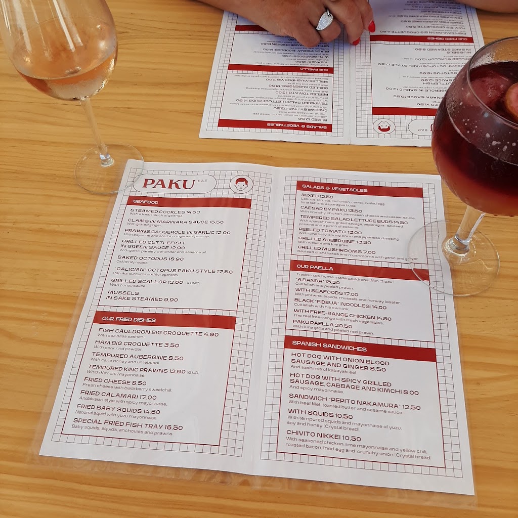 Pacu Restaurante Pizzeria — Carta