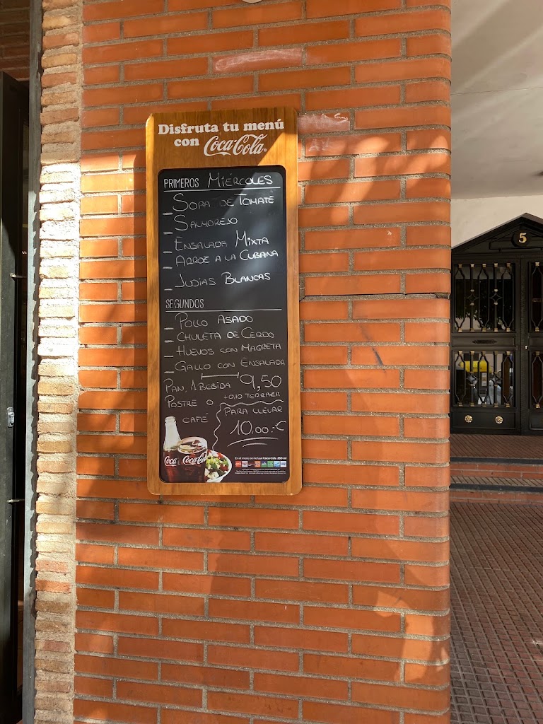 Cafeteria Triana — Carta